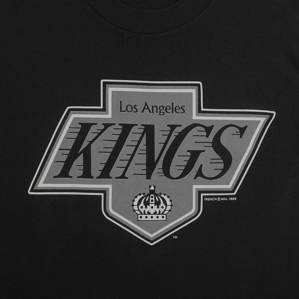 NHL (Trench) - Los Angeles Kings Wayne Gretzky #99 T-Shirt 1988 Large Vintage Retro Hockey