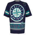 MLB (Salem) - Seattle Mariners Single Stitch T-Shirt 1994 X-Large Vintage Retro Baseball