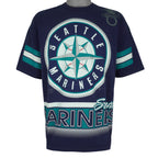 MLB (Salem) - Seattle Mariners Single Stitch T-Shirt 1994 X-Large Vintage Retro Baseball