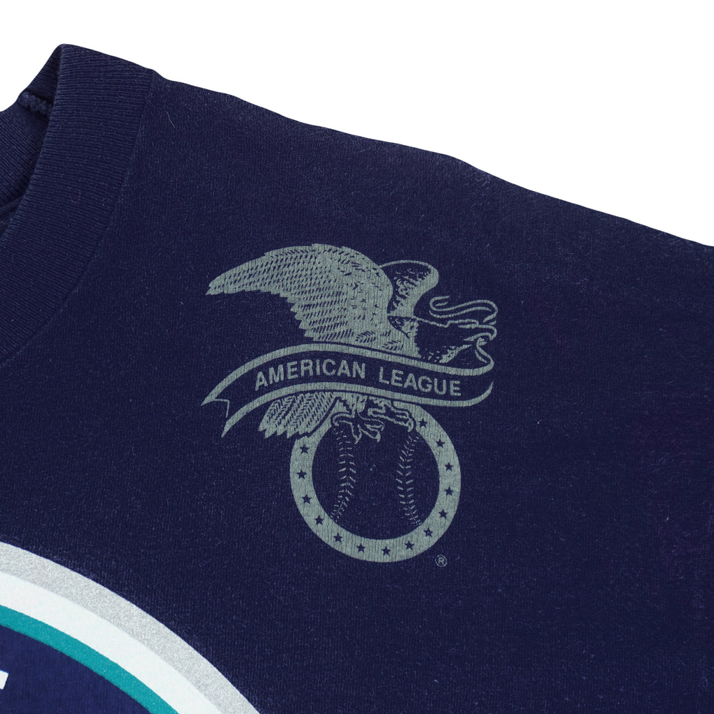 MLB (Salem) - Seattle Mariners Single Stitch T-Shirt 1994 X-Large Vintage Retro Baseball