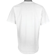 MLB (Badger) - Giants VS Oakland Athletics Seismic Series Matchups T-Shirt 1989 Large Vintage Retro Baseball