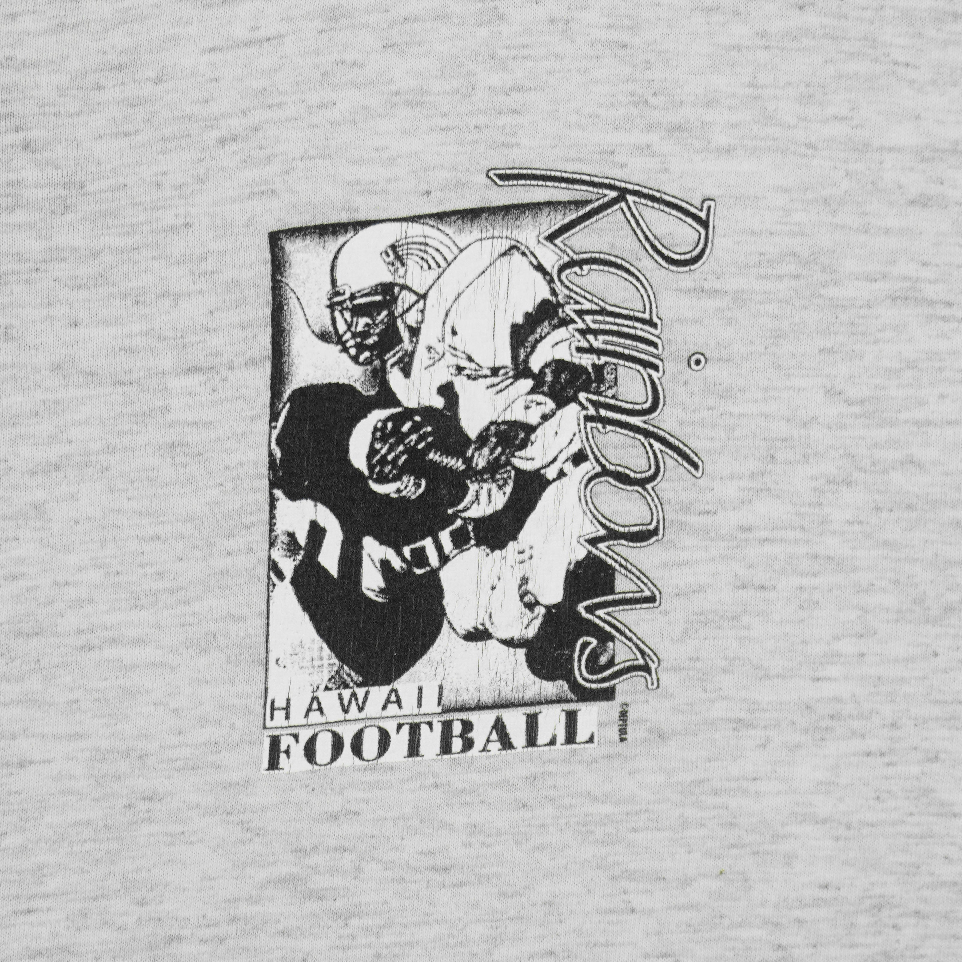 NCAA (Volunteer) - University of Hawaii Rainbow Warriors T-Shirt 1990s Large Vintage Retro