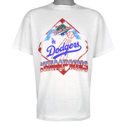 MLB - Los Angeles Dodgers World Series Champions T-Shirt 1988 X-Large Vintage Retro Baseball