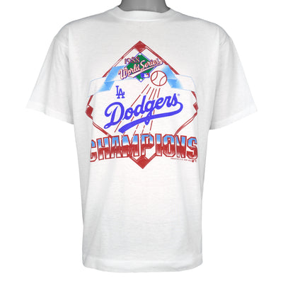 MLB - Los Angeles Dodgers World Series Champions T-Shirt 1988 Large
