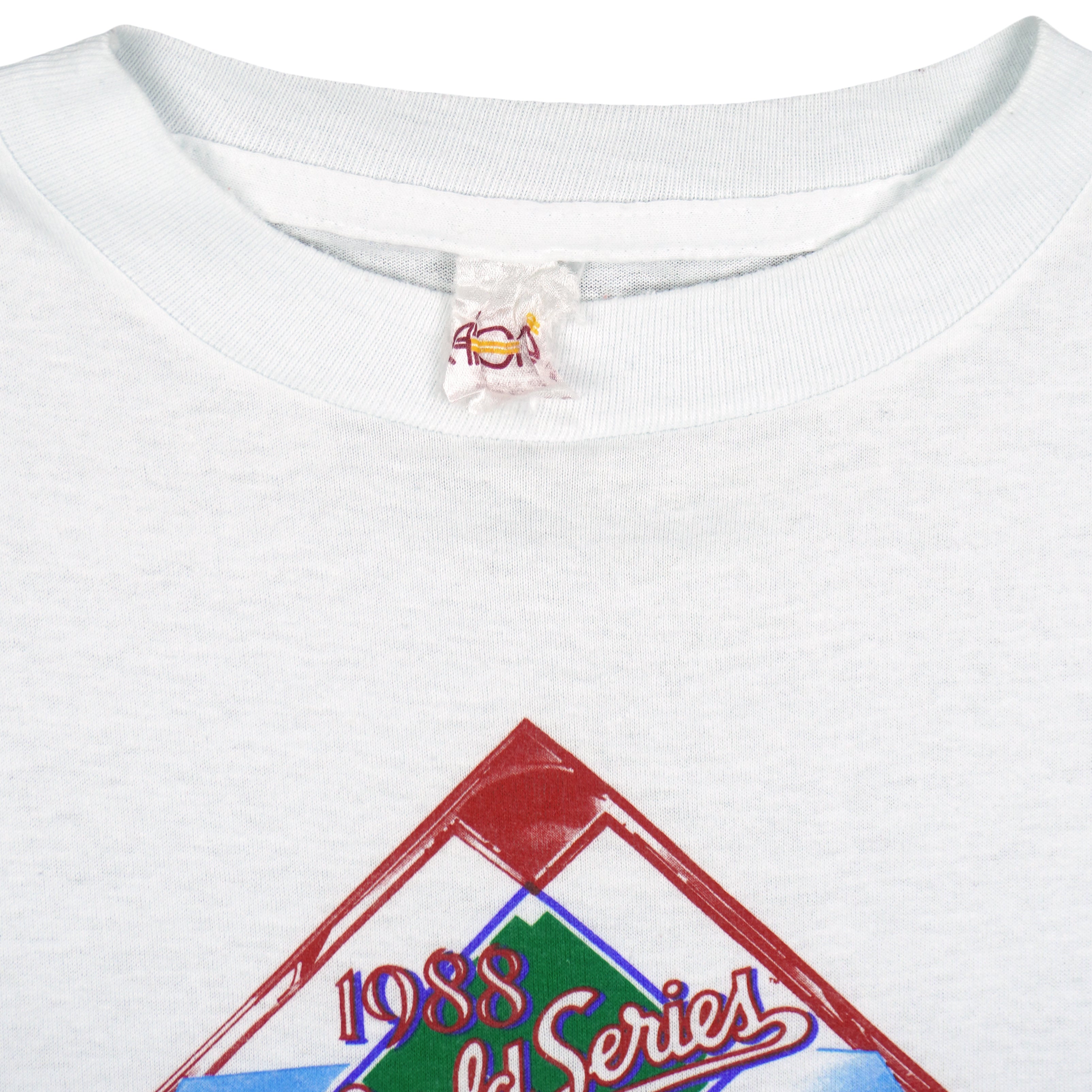 MLB - Los Angeles Dodgers World Series Champions T-Shirt 1988 X-Large Vintage Retro Baseball
