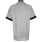 MLB (Trench) - Hickory Crawdads Baseball Roll Ups Sleeves T-Shirt 1994 X-Large Vintage Retro Baseball