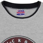 MLB (Trench) - Hickory Crawdads Baseball Roll Ups Sleeves T-Shirt 1994 X-Large Vintage Retro Baseball