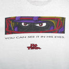 Vintage (No Fear) - You Can See It In His Eyes Hockey Goalie T-Shirt 1990s Large Vintage Retro