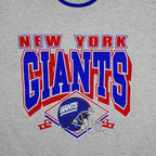 NFL (Trench) - New York Giants Roll Ups Sleeves T-Shirt 1990s X-Large Vintage Retro Football
