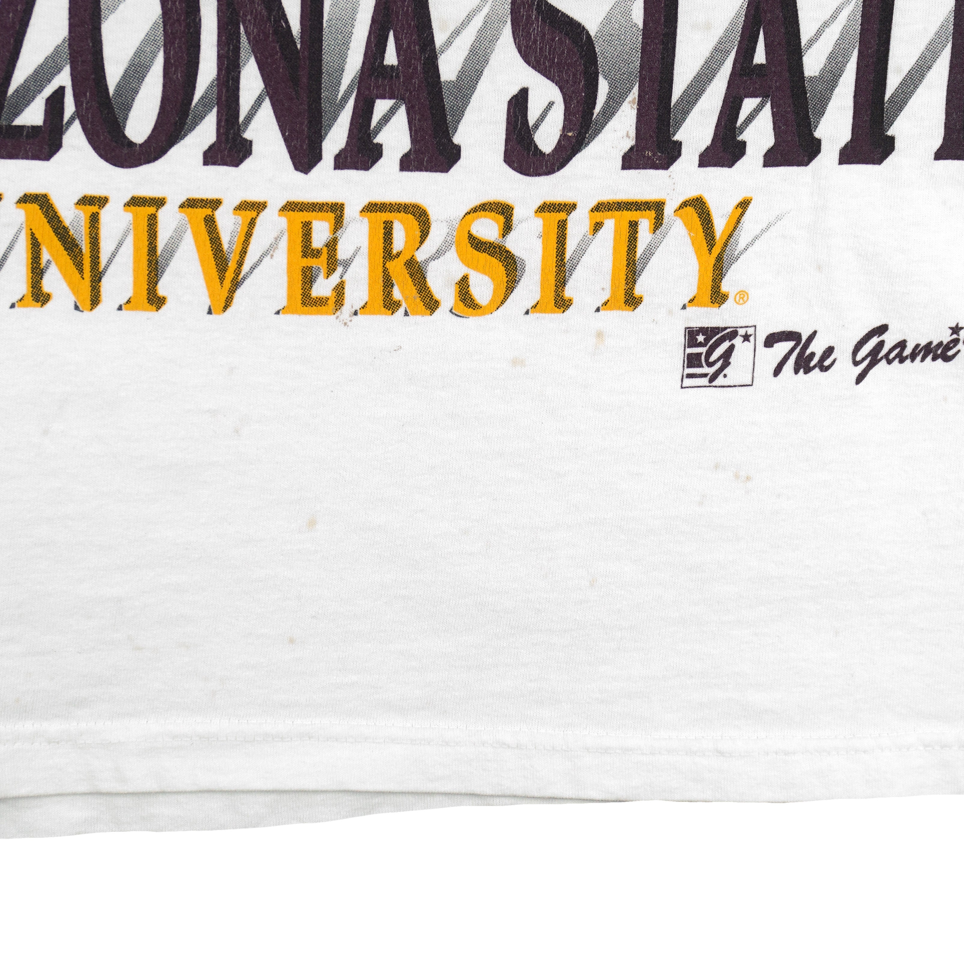 NCAA (The Game) - Arizona State Sun Devils University T-Shirt 1990s Medium Vintage Retro
