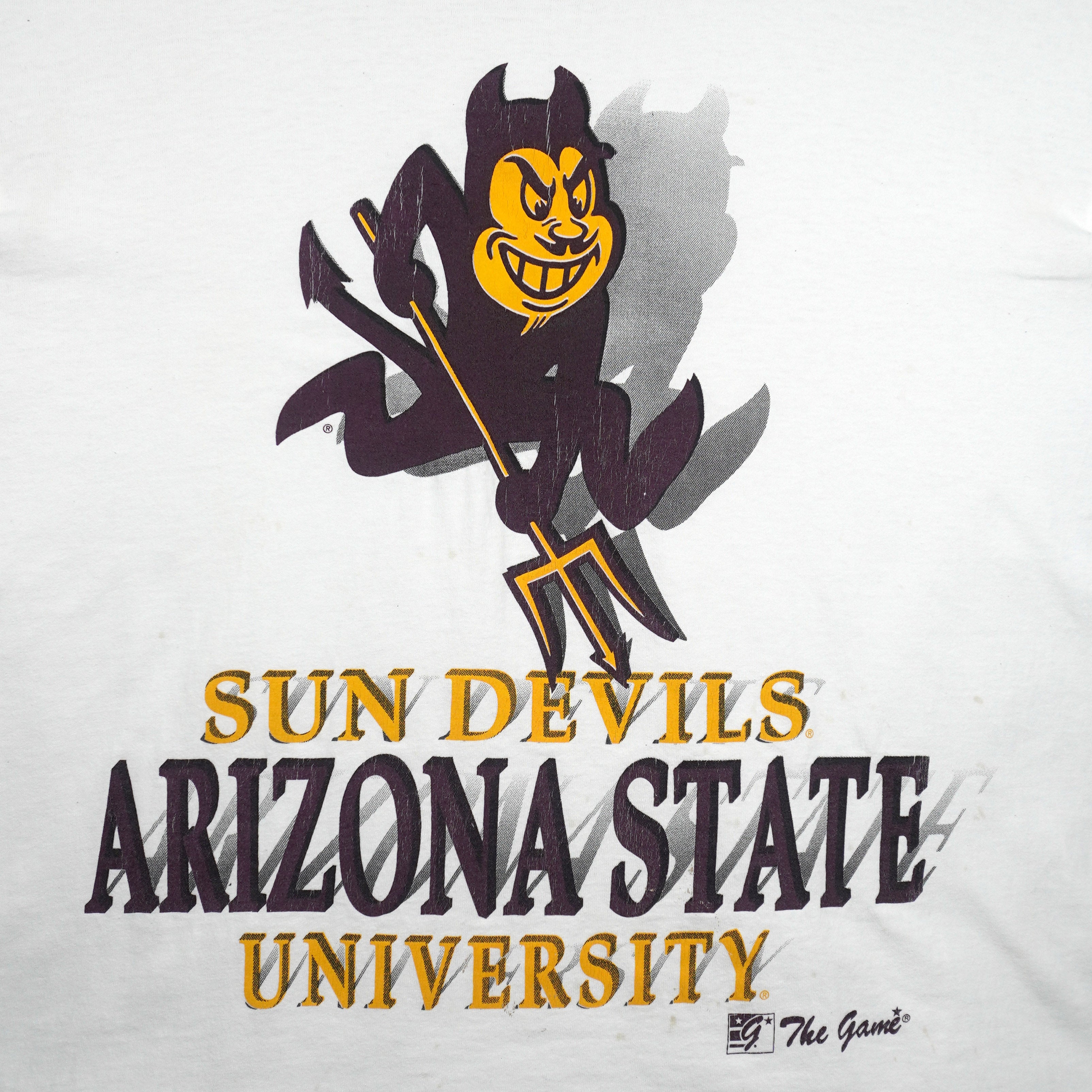 NCAA (The Game) - Arizona State Sun Devils University T-Shirt 1990s Medium Vintage Retro