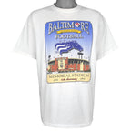 Vintage CFL (Delta) - Baltimore Stallions Inaugural Season T-Shirt 1994 X-Large in white