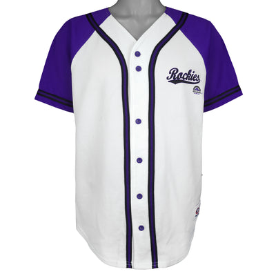 MLB (True Fan) - Colorado Rockies Baseball Jersey T-Shirt 2000 Large