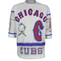 MLB (Long Gone) - Chicago Cubs World Champions T-Shirt 1990s Large Vintage Retro Baseball