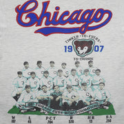MLB (Long Gone) - Chicago Cubs World Champions T-Shirt 1990s Large Vintage Retro Baseball