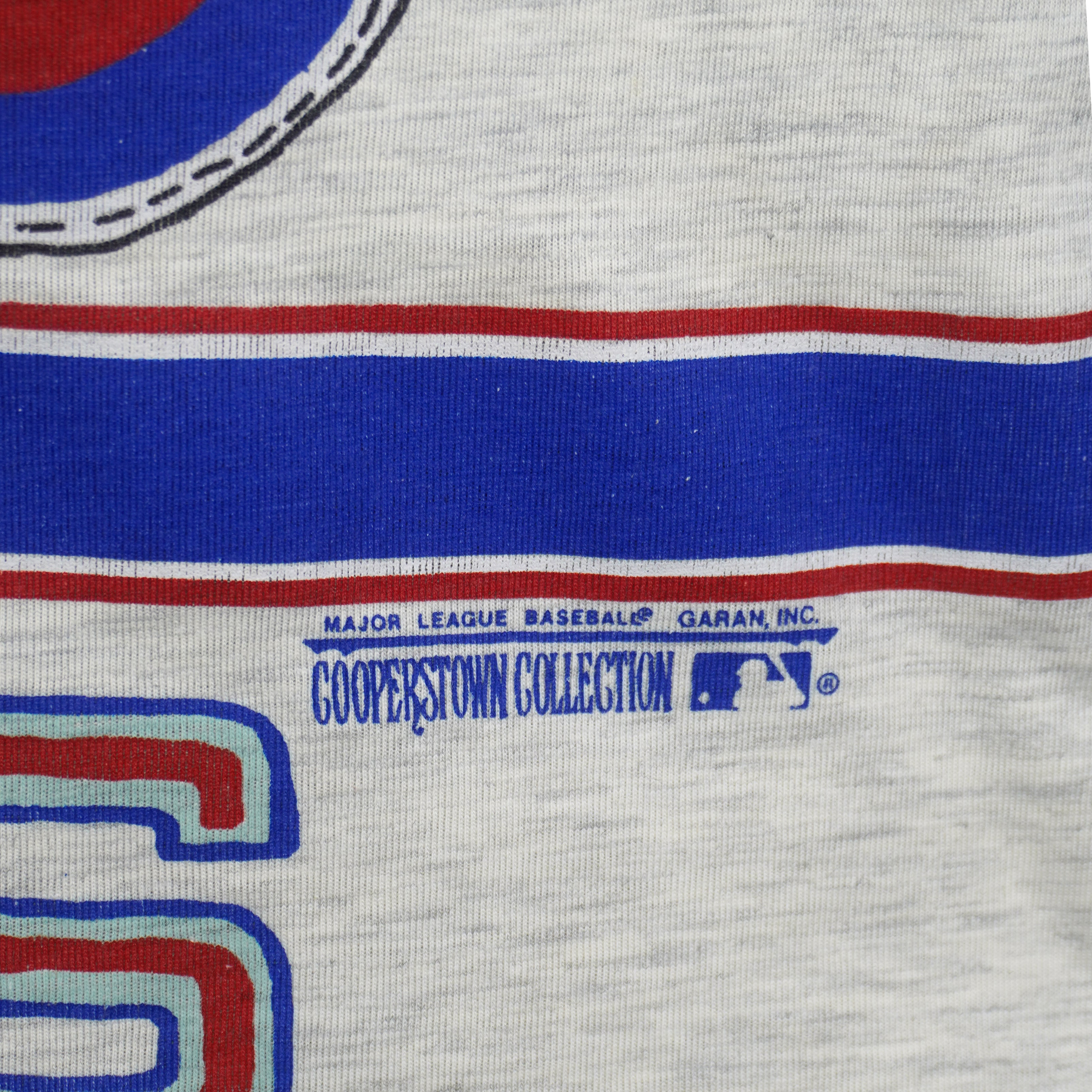 MLB (Long Gone) - Chicago Cubs World Champions T-Shirt 1990s Large Vintage Retro Baseball