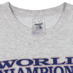 MLB - Minnesota Twins World Champions Series Sweatshirt 1991 X-Large Vintage Retro Baseball