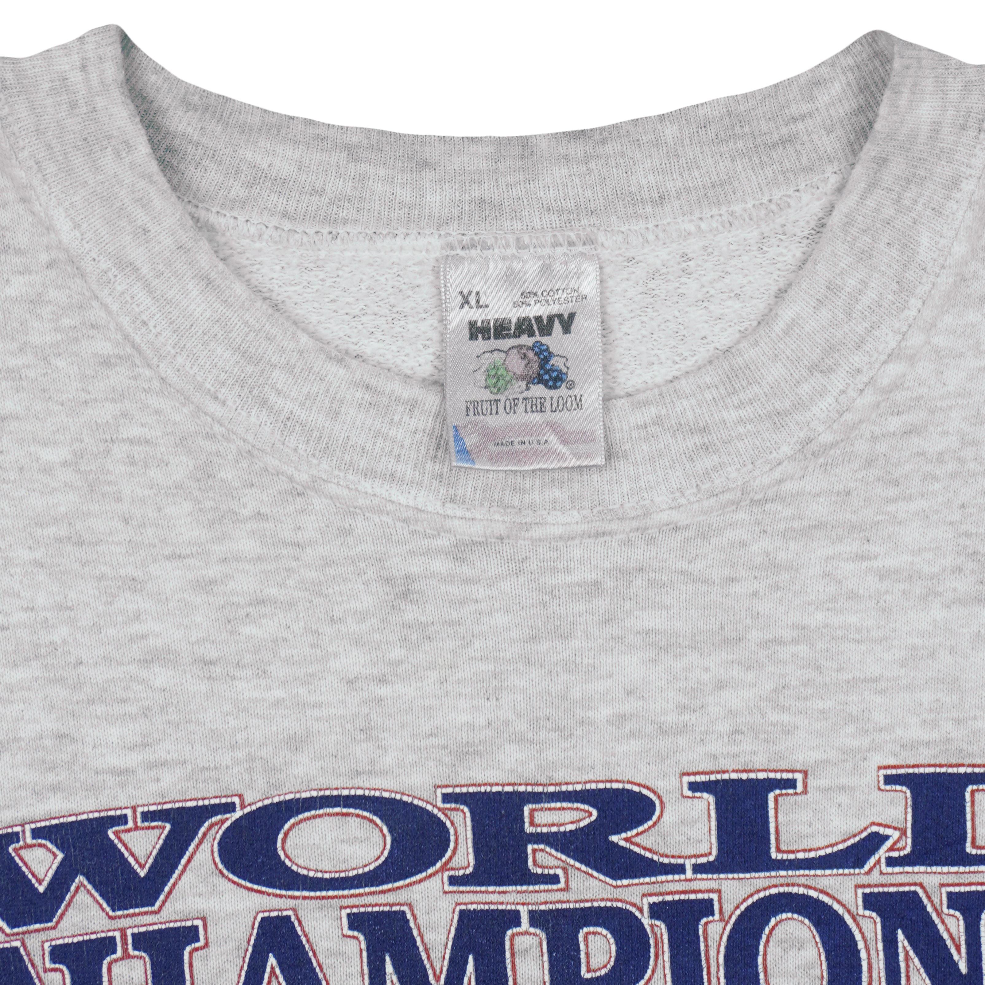 MLB - Minnesota Twins World Champions Series Sweatshirt 1991 X-Large Vintage Retro Baseball