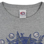 MLB (True Fan) - Detroit Tigers Baseball T-Shirt 2000 Large Vintage Retro Baseball