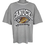 NHL (First Pick) - Vancouver Canucks Training Gear T-Shirt 1990s X-Large Vintage Retro Hockey