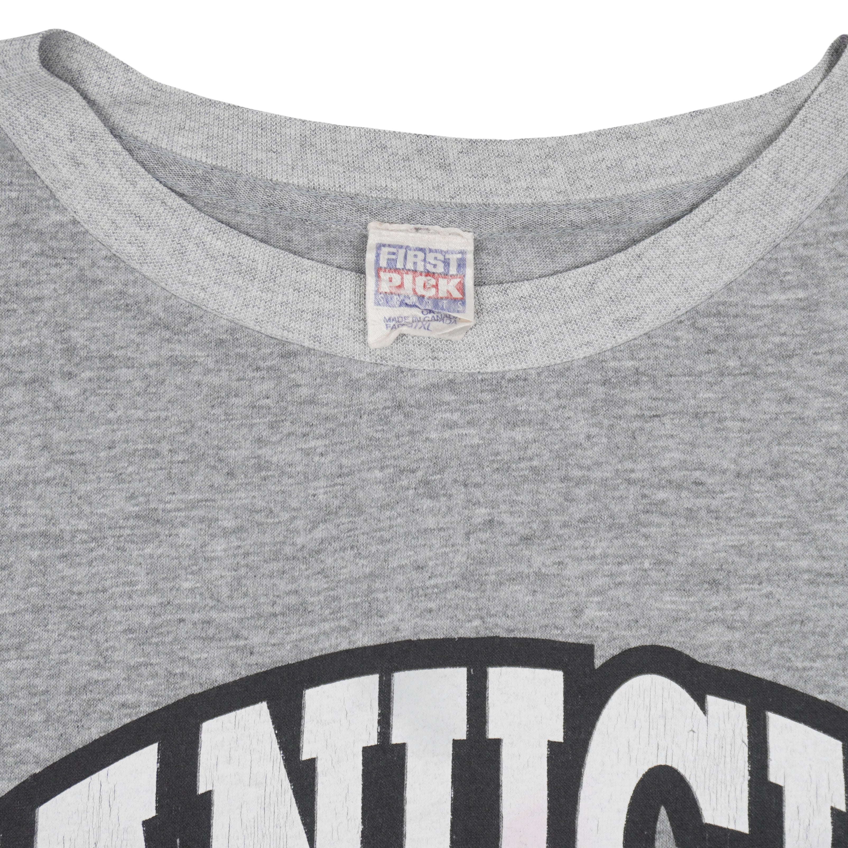 NHL (First Pick) - Vancouver Canucks Training Gear T-Shirt 1990s X-Large Vintage Retro Hockey