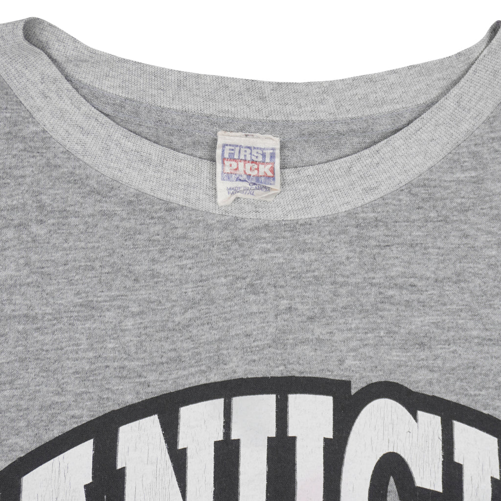 NHL (First Pick) - Vancouver Canucks Training Gear T-Shirt 1990s X-Large Vintage Retro Hockey