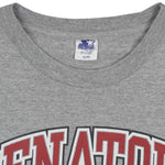 Starter (NHL) - Ottawa Senators Big Logo T-Shirt 1990s X-Large Vintage Retro Hockey
