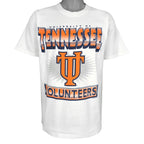 NCAA - University Of Tennessee Volunteers Single Stitch T-Shirt 1990s Large Vintage Retro