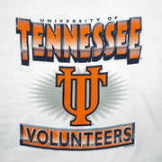 NCAA - University Of Tennessee Volunteers Single Stitch T-Shirt 1990s Large Vintage Retro