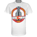 NHL - Calgary Flames Stanley Cup Champs T-Shirt 1989 Medium Vintage Retro