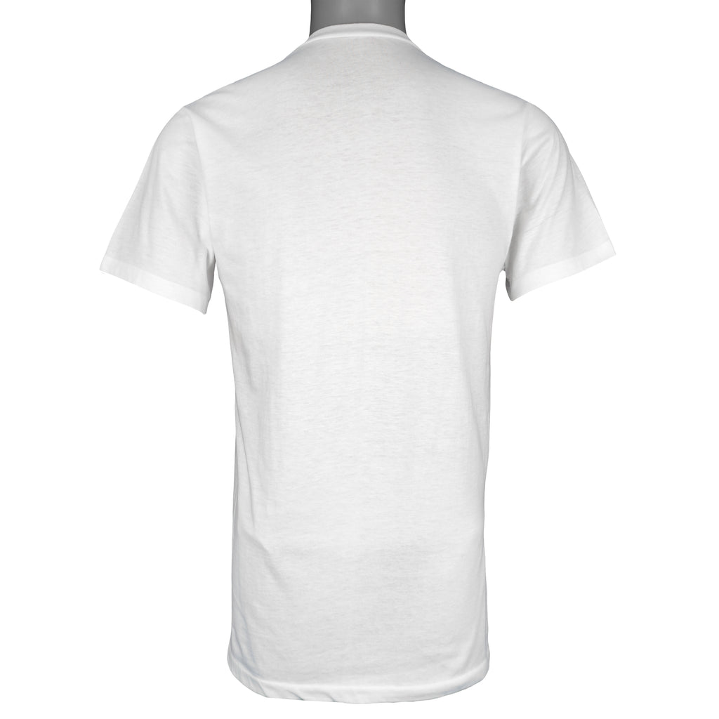 NHL - Calgary Flames Stanley Cup Champs T-Shirt 1989 Medium Vintage Retro