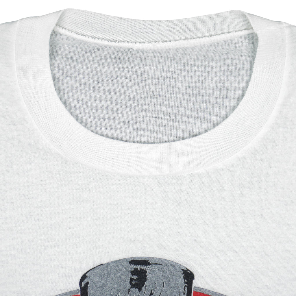 NHL - Calgary Flames Stanley Cup Champs T-Shirt 1989 Medium Vintage Retro