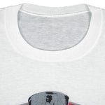 NHL - Calgary Flames Stanley Cup Champs T-Shirt 1989 Medium Vintage Retro