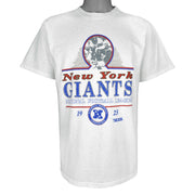 NFL (Trench) - New York Giants Football T-Shirt 1990s Large Vintage Retro Football