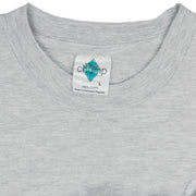 NHL (Tour Champ) - San Jose Sharks Spell-Out T-Shirt 1990s Large Vintage Retro Hockey