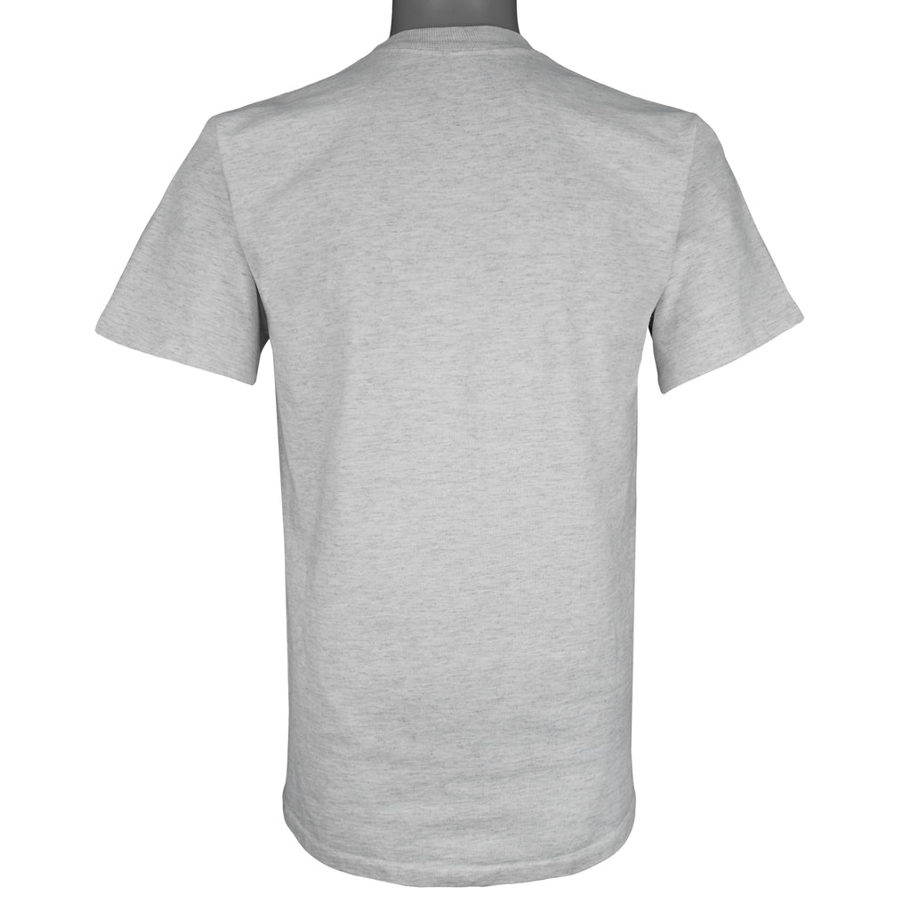 NHL (Nutmeg) - Grey Los Angeles Kings T-Shirt 1990 Medium Vintage Retro Hockey