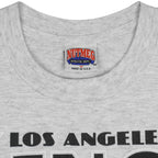 NHL (Nutmeg) - Grey Los Angeles Kings T-Shirt 1990 Medium Vintage Retro Hockey