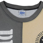 NHL (Salem) - Grey and Yellow Pittsburgh Penguins T-Shirt 1990s X-Large Vintage Retro Hockey