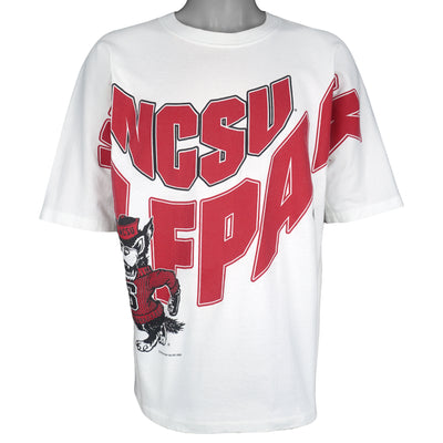 NCAA (Sports Line) - NCSU Wolfpack T-Shirt 1995 Large