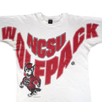 NCAA (Sports Line) - NCSU Wolfpack T-Shirt 1995 Large Vintage Retro