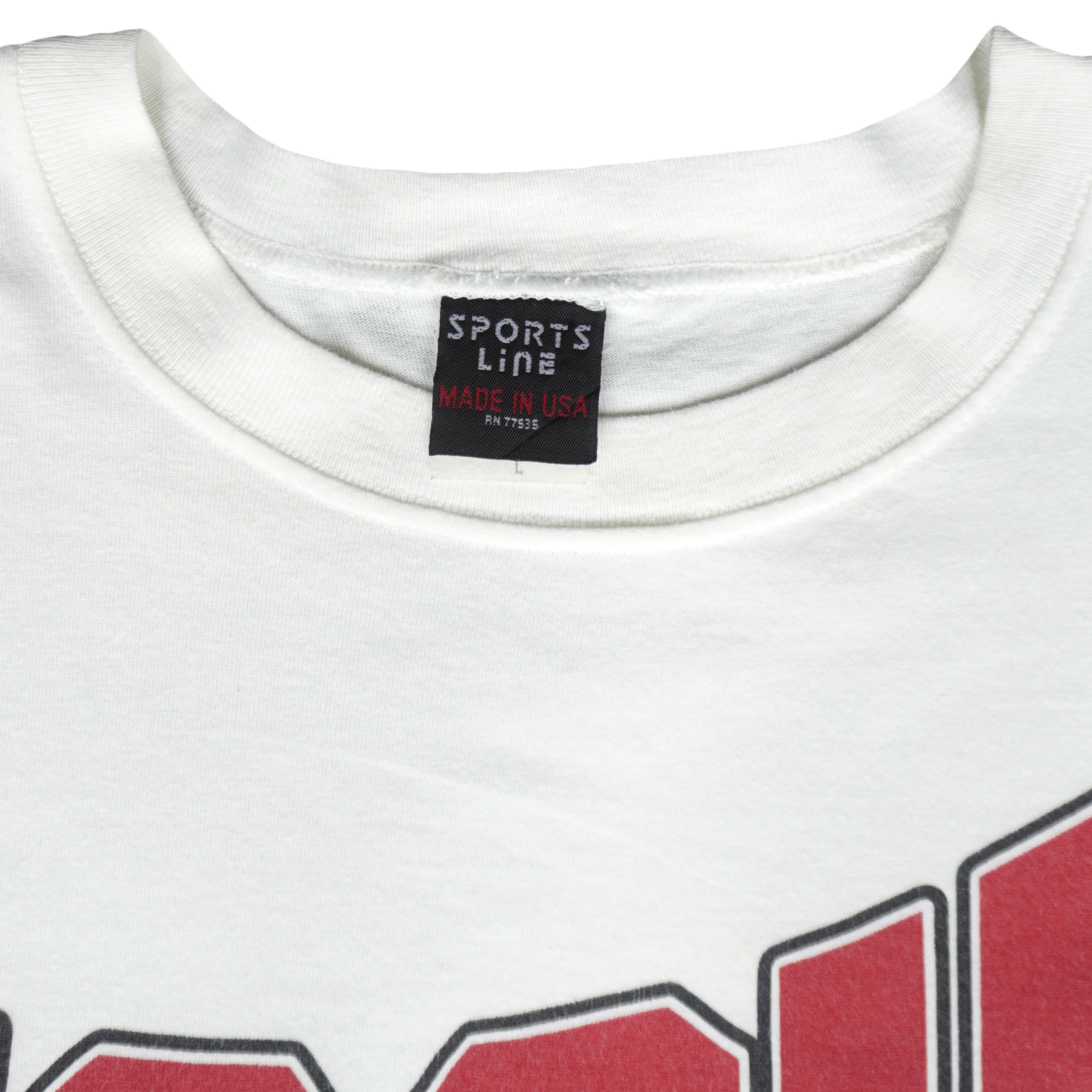 NCAA (Sports Line) - NCSU Wolfpack T-Shirt 1995 Large Vintage Retro