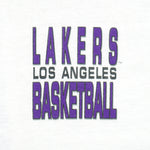 NBA (Salem)- Magic Johnson Los Angeles Lakers T-Shirt 1990 Large Vintage Retro Basketball