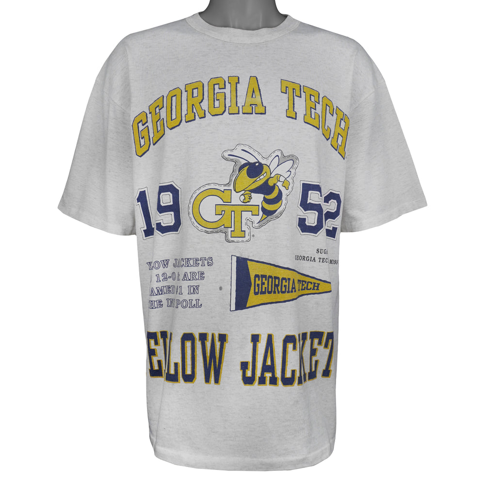 NCAA (Glory Days) - Georgia Tech Yellow Jackets T-Shirt 1990s X-Large Vintage Retro