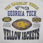NCAA (Glory Days) - Georgia Tech Yellow Jackets T-Shirt 1990s X-Large Vintage Retro