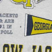 NCAA (Glory Days) - Georgia Tech Yellow Jackets T-Shirt 1990s X-Large Vintage Retro