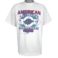 MLB (Trench) - Toronto Blue Jays World Series Champs T-Shirt 1992 X-Large vintage Retro Baseball
