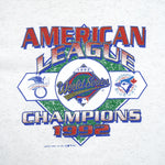 MLB (Trench) - Toronto Blue Jays World Series Champs T-Shirt 1992 X-Large vintage Retro Baseball