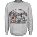 NCAA - Miami Hurricanes Football Crew Neck Sweatshirt 1990s Large Vintage Retro