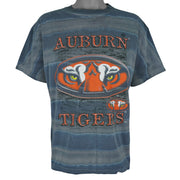 NCAA - Auburn Tigers Tie Dye T-Shirt 1990s Large Vintage Retro