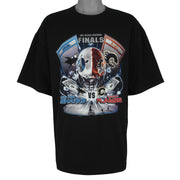 NHL (Lee) - San Jose Sharks VS Calgary Flames Finals Matchup T-Shirt 2004 XX-Large Vintage Retro Hockey